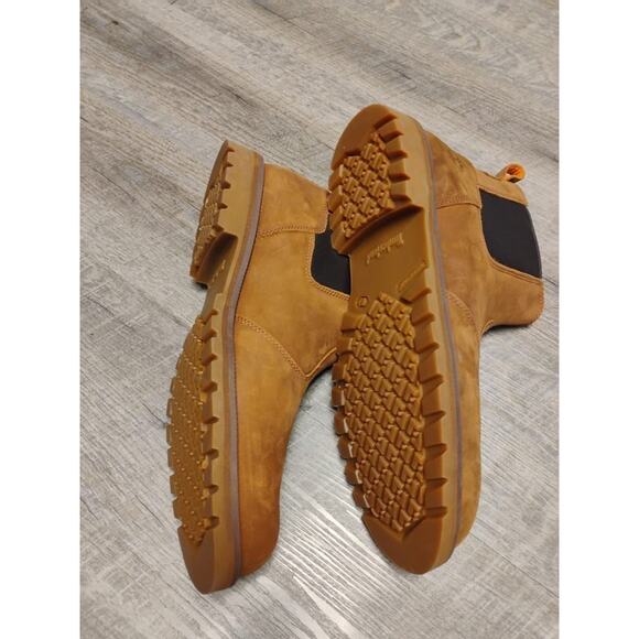 Mens Timberland Premium Leather Redwood Falls Chelsea Boot sz 12 WHEAT GRIPSTICK main image 11